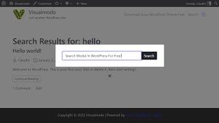 How to Add a Search Bar to WordPress Navigation Menu For Free? Tutorial