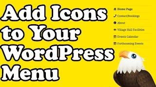 How to Add Icons to a Wordpress Menu
