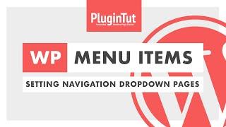 How to set a dropdown menu item in WordPress navigations