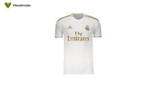 Adidas Real Madrid Home Jersey 2019 20 Gold Unboxing