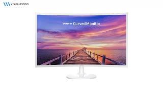Samsung 32 inch CF391 Curved Monitor LC32F391FWNXZA Unboxing