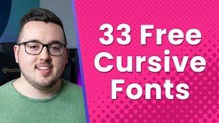 33 Free Cursive Fonts for Your WordPress Website