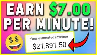 Earn $7 Per Minute in FREE PayPal Money! (How To Make Money Online FAST)