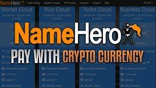 Buy Web Hosting And Domains WIth Crypto Currency (BTC, BCH, ETH, LTC)