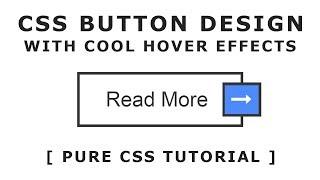 Css Button Design with Cool Hover Effects - Css Creative Button Design - Css3 Hover Effects