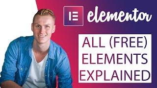All Elementor Elements Explained