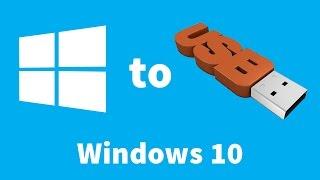 Windows 10 mit Bootbarem USB Stick installieren | Neuinstallation ohne DVD