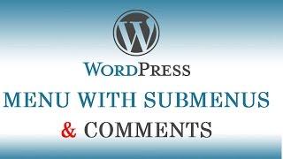 6.) WordPress Tutorials in Hindi / Urdu for Beginners - How to create Dropdown Menu with Submenus