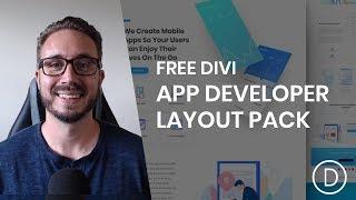 Get a FREE App Developer Layout Pack for Divi