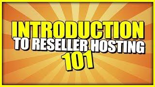 Introduction To Reseller Hosting 101