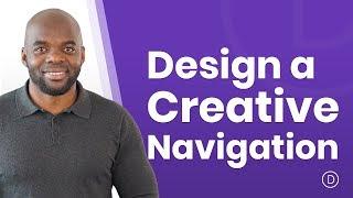 How to Design a Creative Navigation Header with Divi