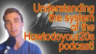 Understanding the system of the Howtodoyour20s podcast! | Starting a Kickstarter Day #8 & 9