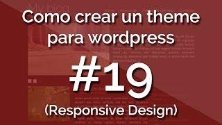 [Curso] Como crear un theme para wordpress con responsive design 19. Agregando Widgets