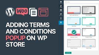 Adding Terms and Conditions Popup on WooCommerce Store For Free - WordPress Plugin Tutorial ️