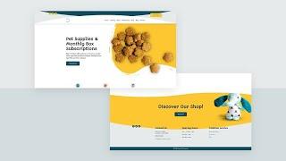 Download a FREE Header & Footer for Divi's Pet Supply Layout Pack