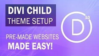Divi Child Themes: How To Install Divi 3.0 Child Themes With Wordpress - MUST WATCH!