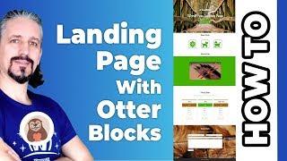 Build A Landing Page With WordPress Using The Block Editor [Gutenberg]