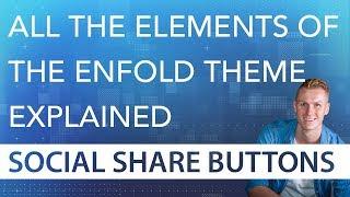 The Social Share Buttons Element Tutorial | Enfold Theme