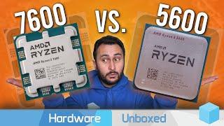 CPU & GPU Scaling Benchmark, Ryzen 5 7600 vs. Ryzen 5 5600: Is Zen 4 Worth It?