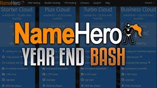 NameHero's Year End Bash Sale Is Now Live (Current Customers Save Up To 50% Off)