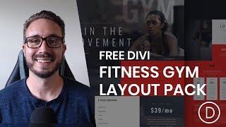 Get a Free Fitness Gym Layout Pack for Divi