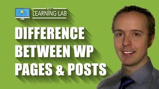 WordPress Pages vs. Posts - 5 Main Differences & When to Use Which One | WP Learning Lab