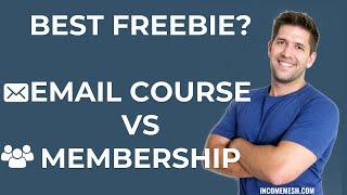 The Best Way To Deliver Your Free Course - Through Email Or A Member Portal? Find Out In This Video!
