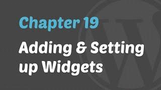 WordPress 101 - Adding & Setting Up Widgets