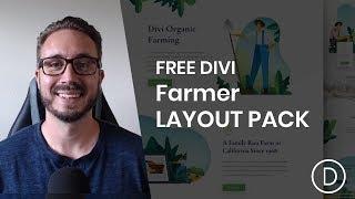 Get a FREE Farmer Layout Pack for Divi