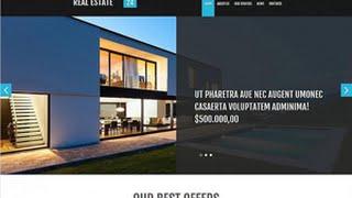 Real Estate Agency Responsive Moto CMS 3 Template #53826