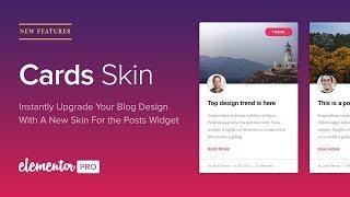 Introducing Cards Skin: Instantly Upgrade Your Blog Design