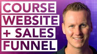 Create A Course Website With A High-Converting Sales Funnel