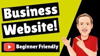 How to Make a Business Website - One Page Website
