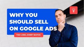Selling a product? Use Google Ads #shorts