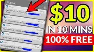 EARN $10 EVERY 10 MINUTES! (FAST & EASY PayPal Money - Make Money Online)