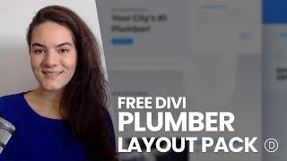 Get a FREE Plumber Layout Pack for Divi