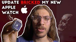 Apple BRICKED My NEW Apple Watch - The Series 4 Fatal Flaw