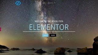 New Wordpress Tutorial With The Elementor Page Builder