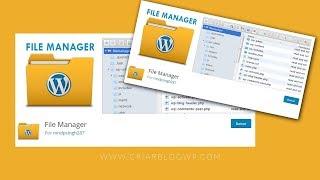 → Plugin Wordpress WP File Manager | Gerenciador de Arquivos do Site, FTP No Wordpress