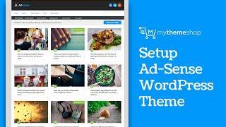 Ad-Sense Premium WordPress Theme Setup Tutorial