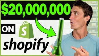 How To Make $20,000,000 On Shopify Selling This...
