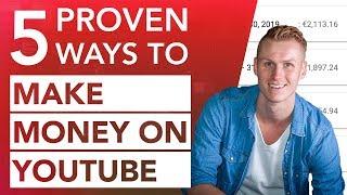 How To Make Money On Youtube in 2020 | 5 Proven Ways + Results