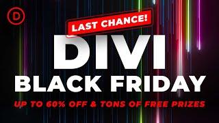 LAST CHANCE For Divi's BEST Black Friday Sale Ever