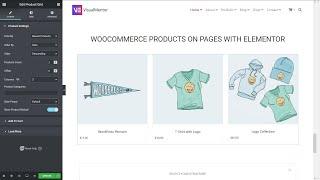 Add WooCommerce Products In Pages With Elementor WordPress Plugin