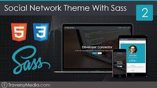 Social Network Theme With Sass - Part 2