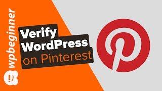 How to Easily Verify Your WordPress Site on Pinterest