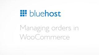 Managing orders in WooCommerce
