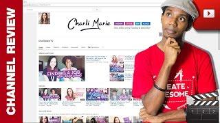 YouTube Channel Review: CharliMarieTV| DIY Channel | Review 15 of 30