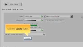 How to create an email account