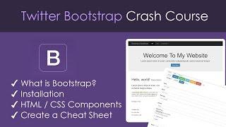 Bootstrap Beginner Crash Course